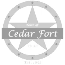 Logo of Cedar Fort, featuring a star design with the text "Cedar Fort" centered.